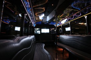 Party Bus Rental Service 30 Person Austin wedding wine brewery concert